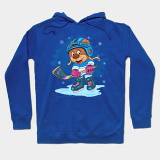 Teddy Bear Hockey Hoodie